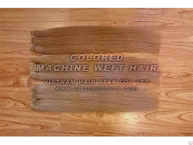 Machine Weft Natural Human Hair Wholesale Price Vietnamese