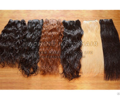 Human Remy Hair Machine Weft