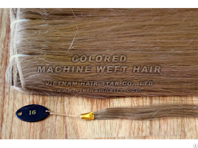 Machine Weft Natural Human Hair