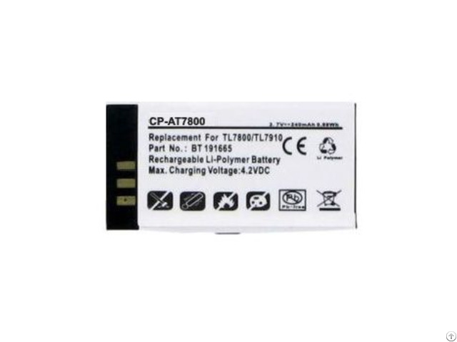 At And T Tl7800 Battery Bt191665