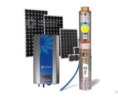 Solar Powered Water Pumping System Structure