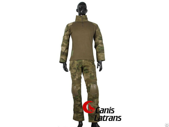 Battledress Hunting Clothing Combat Army Tactical Gear Shirt Military Police Bdu Set With Knee Pads