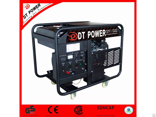 Silent Digital Control Panel High Power Gasoline Generator