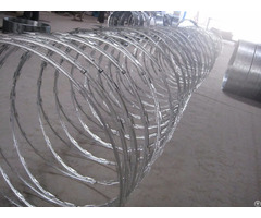 Galvanized Razor Wire