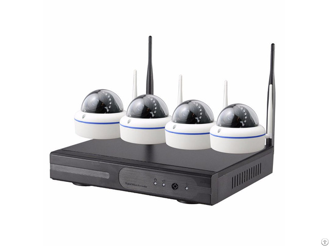 4ch Dome 720p Wifi Nvr Kit