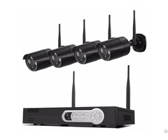 Black 4ch 720p Wifi Nvr Kit