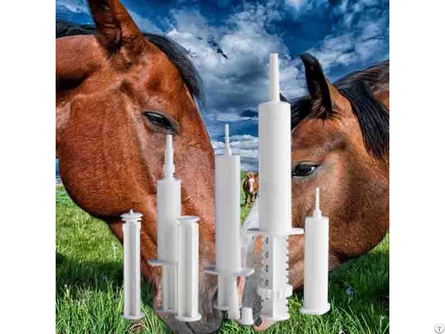 Plastic Equine Horses Oral Paste Syringes