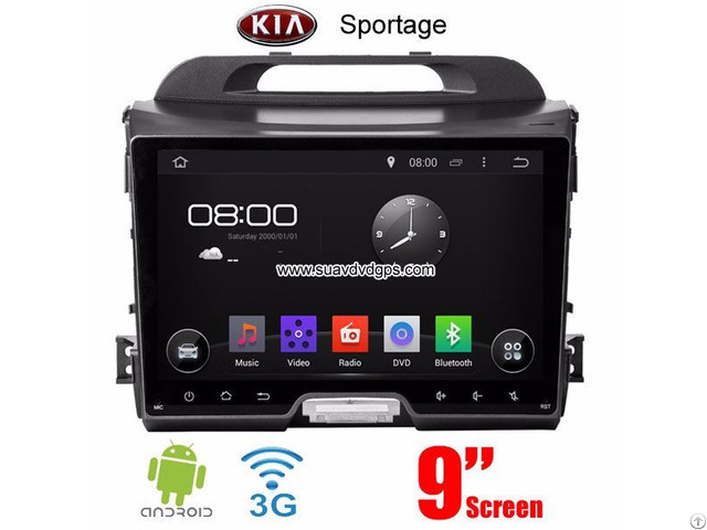 Kia Sportage Multimedia Car Radio Video Android Wifi Gps Navigation 3g Dab