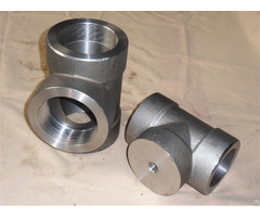 Astm A182 F44 Threaded Tee