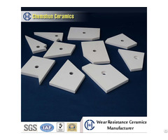 Impact Resistance Alumina Ceramic Pipe Tile As Wear Resistant Linings