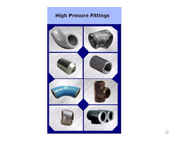 High Presure Fittings