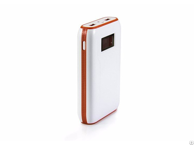 Portable 10400 Mah Powerbank With Lcd Display