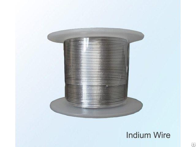 Factory Price Indium Wire High Purity 99 995 Percent 4n5 For Sale
