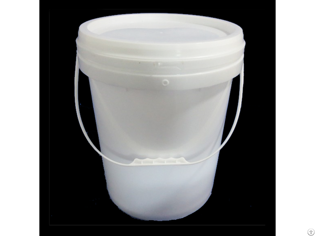 Wholesale 20l White Color Round Shape Plastic Bucket From China