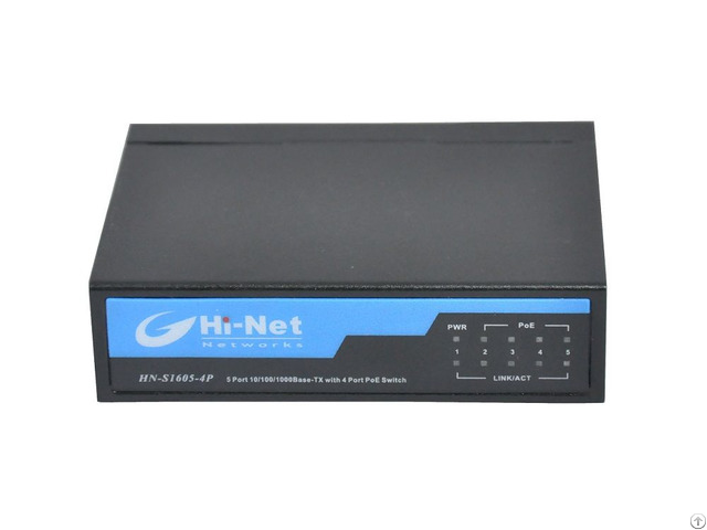 Gigabit 5 Port Poe Switch