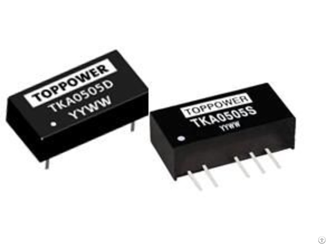 Tka0505sa Isolated 1w Dcdc Converters In A Sip