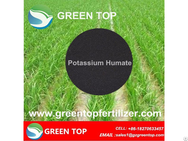 Humic Acid Powder Potassium Humate Agricultural Fertilizer