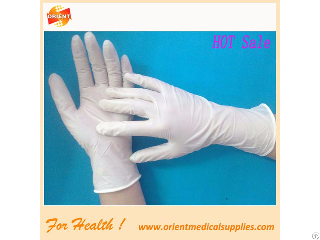 Iso Ce Certified Latex Surgical Glove In Medial Hospital