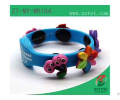 Rfid Oval Silicone Wristband Tags