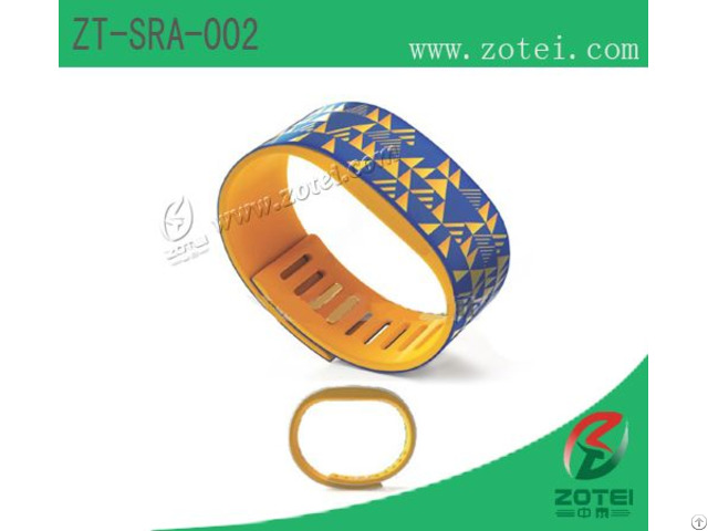 Rfid Silicone Wristband Tag Zt Sra 002