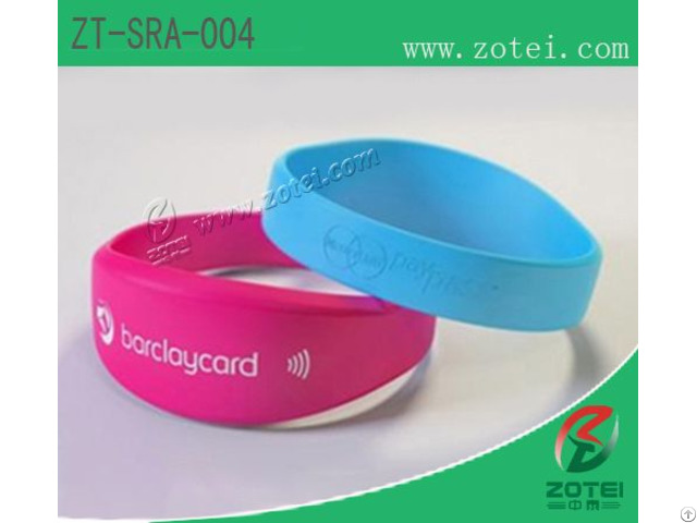 Rfid Silicone Wristband Tag Zt Sra 004