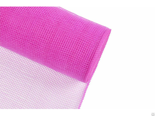 Dark Pink Home Decoration Material Solid Pp Mesh For A04r6