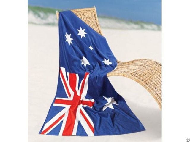 100 Percent Cotton Reactive Printed Beach Towel