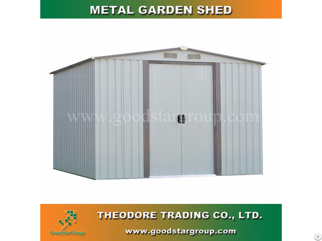 Garden Metal Shed 6x8ft For Outdoor Storage