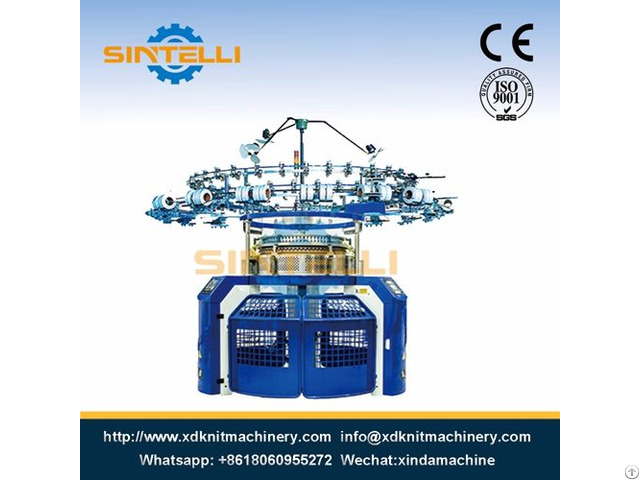 Single Jersey Computerized Jacquard Circular Knitting Machine