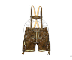 Men Lederhosen Ocoberfest Trachten Lederjacke Costume