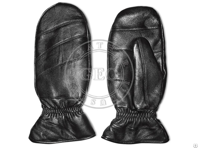 Cut Piece Cp Cheap Price Winter Sheep Leather Mitts