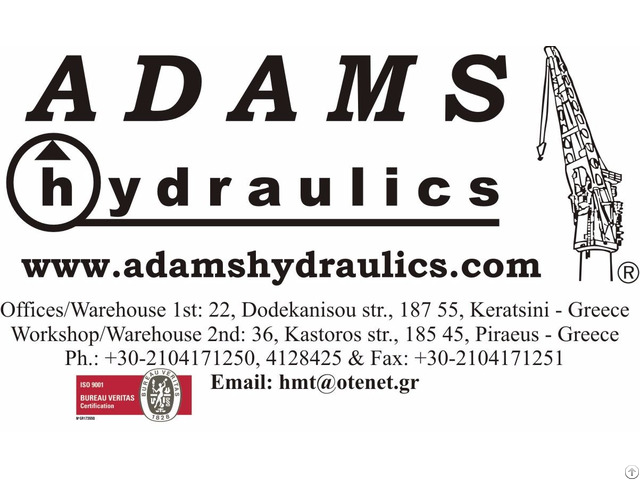 Adams Hydraulics Greece Sells Oil Hydraulic Equipment For Low And High Pressure