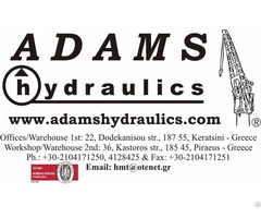 Adams Hydraulics Greece Sells Oil Hydraulic Equipment For Low And High Pressure