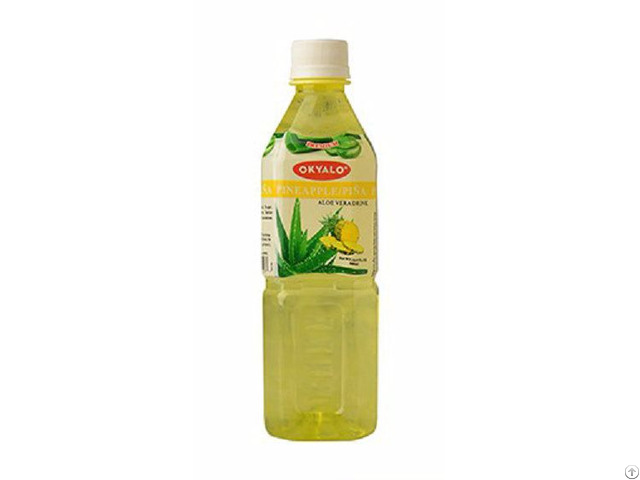 Okyalo 500ml Raw Aloe Vera Drink With Pineapple Flavor Okeyfood