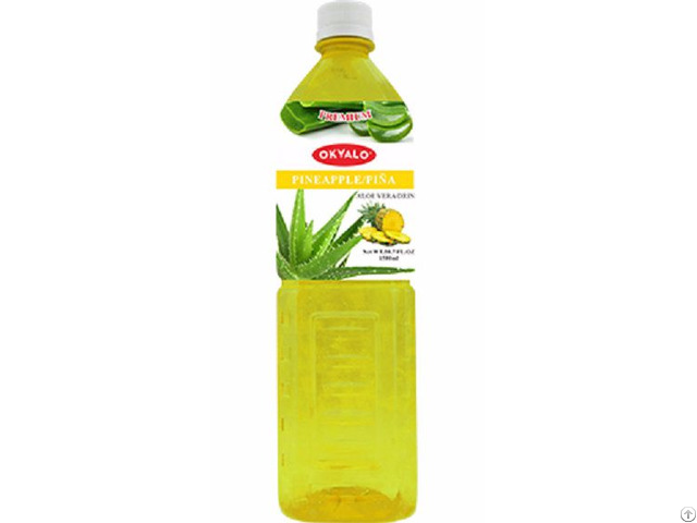 Okyalo 1 5l Raw Aloe Vera Drink With Pineapple Flavor Okeyfood