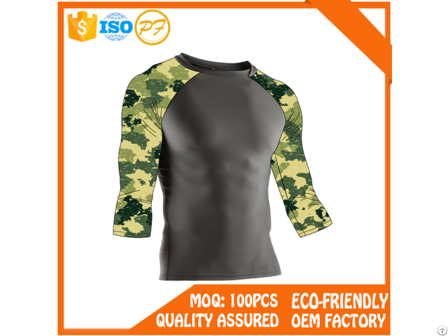 Pro Custom Printed Rash Guard Mma Of Pairfashion