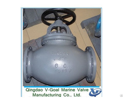 Marine Cast Steel Straight Globe Valve