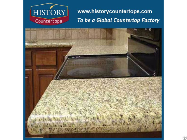 Tiger Skin Yellow Granite Kitchen Countertops And Vanity Top