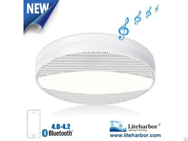 12w Ceiling Led Bluetooth Speaker Light