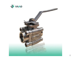 Three Piece Forged Ball Valves