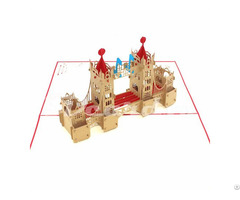 Tower Bridge 1 3d Pop Up Handmade Famous Building Card