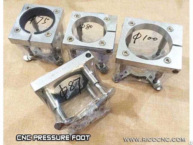 Cnc Pressure Foot Spindle Clamping Hold Down System For Wood Carving Router