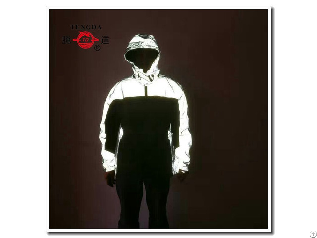 Reflective Safety Motorcycle Rain Jacket