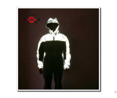 Reflective Safety Motorcycle Rain Jacket