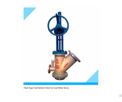 Coal Water Slurry Tank Bottom Outlet Valves