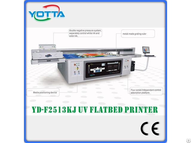 Yotta 2017 Highest Speed Uv Led Flatbed Printer With Varnish