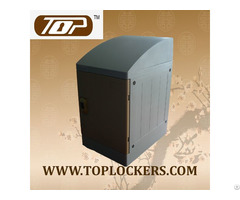 Triple Tier Locker Slanting Top Coffee