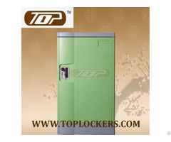 Triple Tier Factory Lockers Abs Plastic Green Color