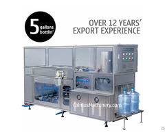 200bph 5 Gallon Mineral Water Plant 20 Litre Bottle Filling Machine