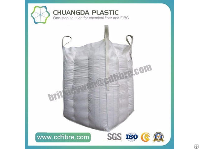 Customized Fibc Jumbo Big Bulk Cubic Bag With Baffle Inside